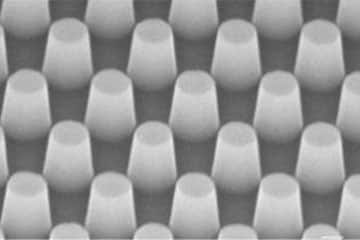 Nanoimprinted stencil-column array 1 Nanoimprinted stencil-column array 1